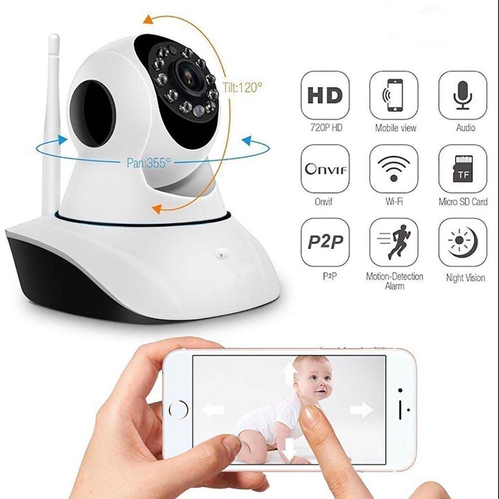 Q5 IP WiFi Camera YOOSEE/YYP2P “3 Antenna