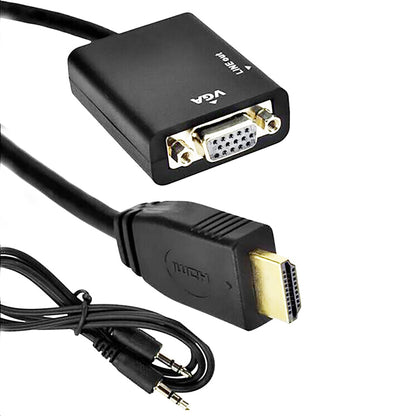 VGA To HDMI Converter 1080P HD Adapter