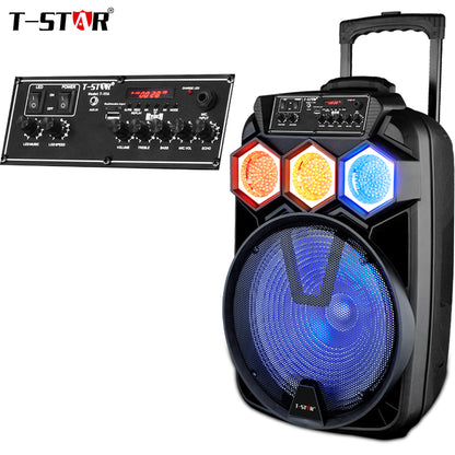 T-111A 15” Speaker Rechargeable System with True Wireless