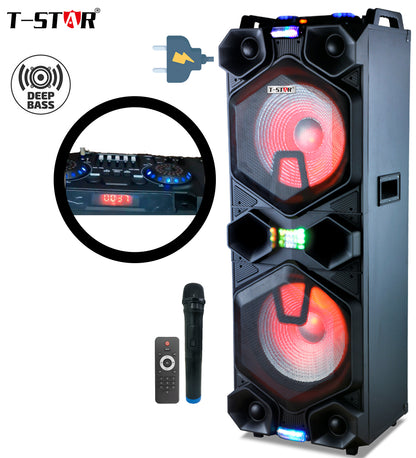 T-3838A Dual 15” Speaker System with True Wireless