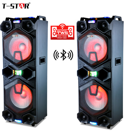 T-3838A Dual 15” Speaker System with True Wireless