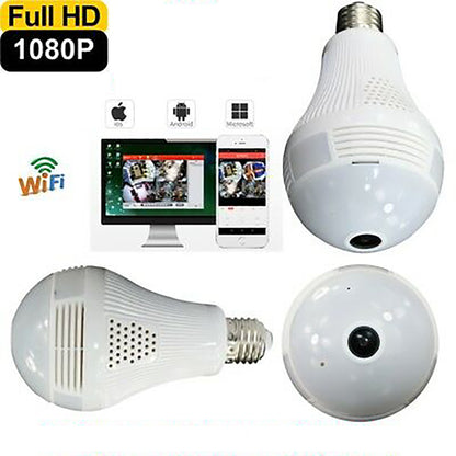 Light XM Camera Security 1080p WiFi Wireless Smart Bulb