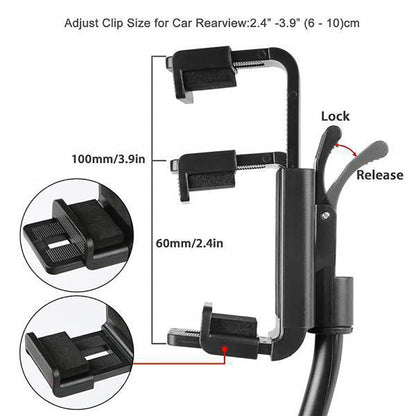 CellPhone Car Mirror Holder For Cell Phone Universal